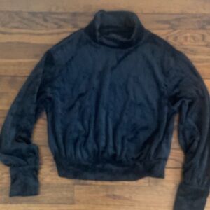 STATE Midnight Black Cowl Neck Sweater